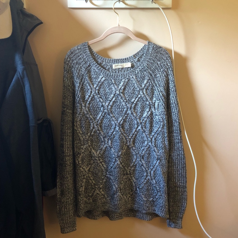 Gray Knit Sweater